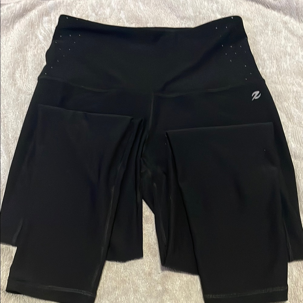 Energy Zone Black Leggings High-Waisted Stretch